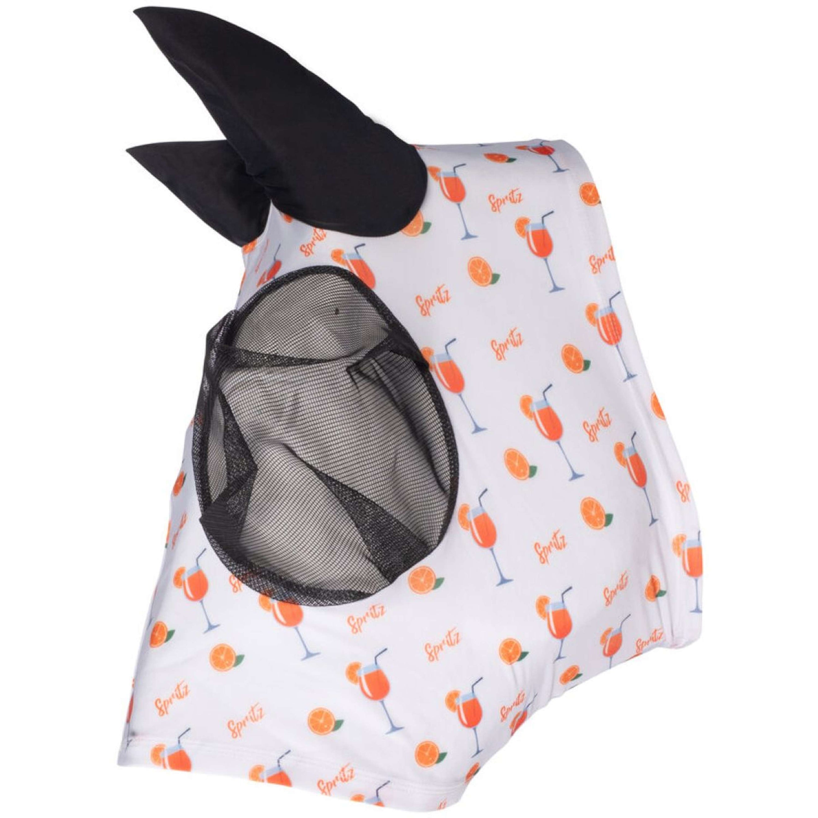 HKM Fliegenmaske Splash Orange