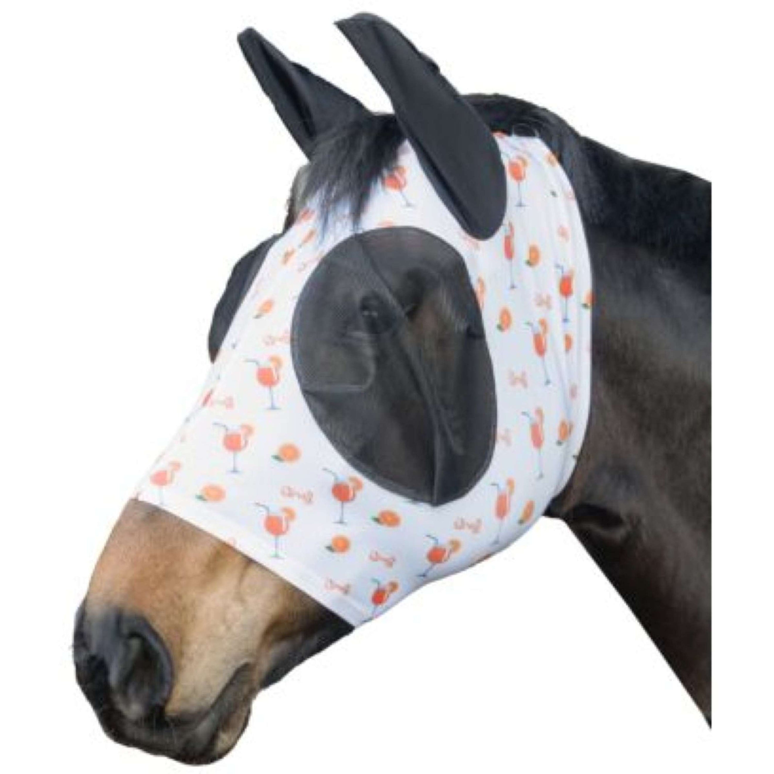 HKM Fliegenmaske Splash Orange HKM Fliegenmaske Splash Orange