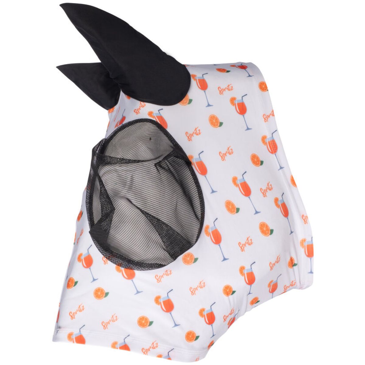 HKM Fliegenmaske Splash Orange