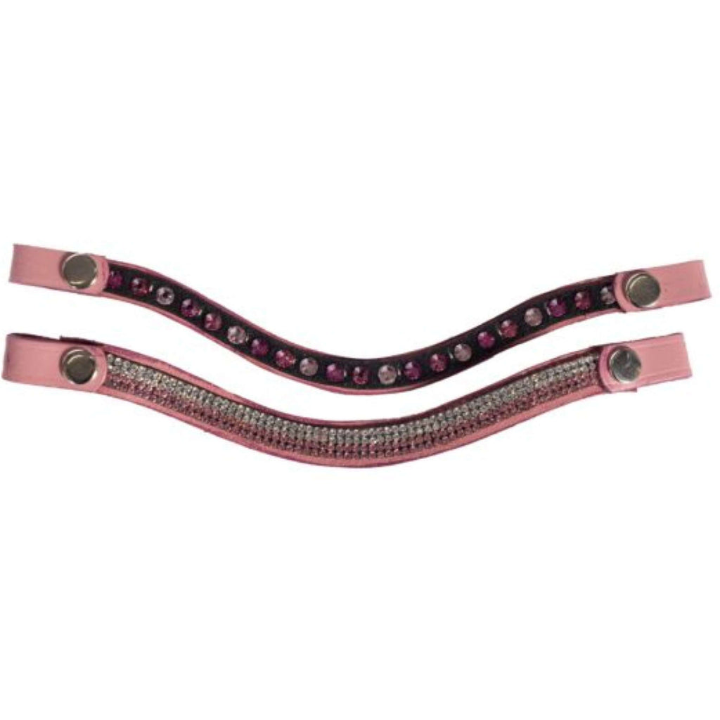 HKM Hobby Horsing Trensenzaum Leather Rosa
