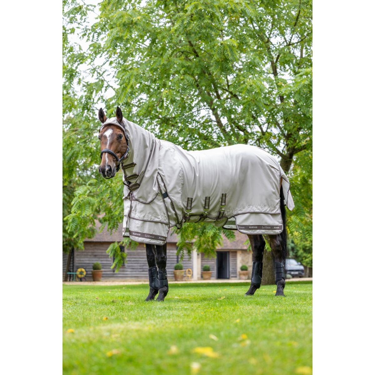 LeMieux Ekzemerdecke Kudos Sweet Itch SS26 Stein