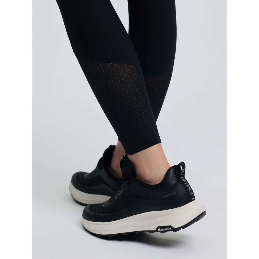 LeMieux Reitleggings Airflow Full Grip Schwarz