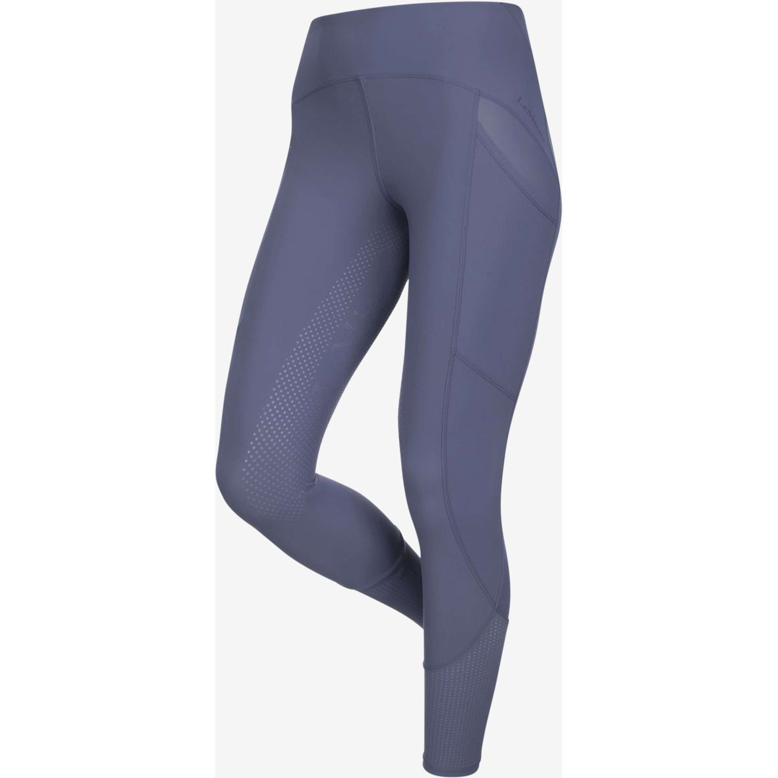 LeMieux Reitleggings Airflow Full Grip Shadow