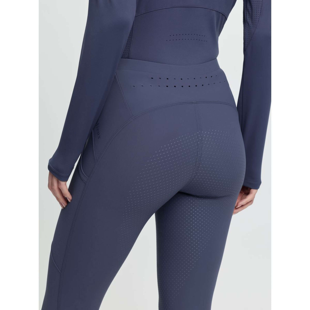 LeMieux Reitleggings Airflow Full Grip Shadow