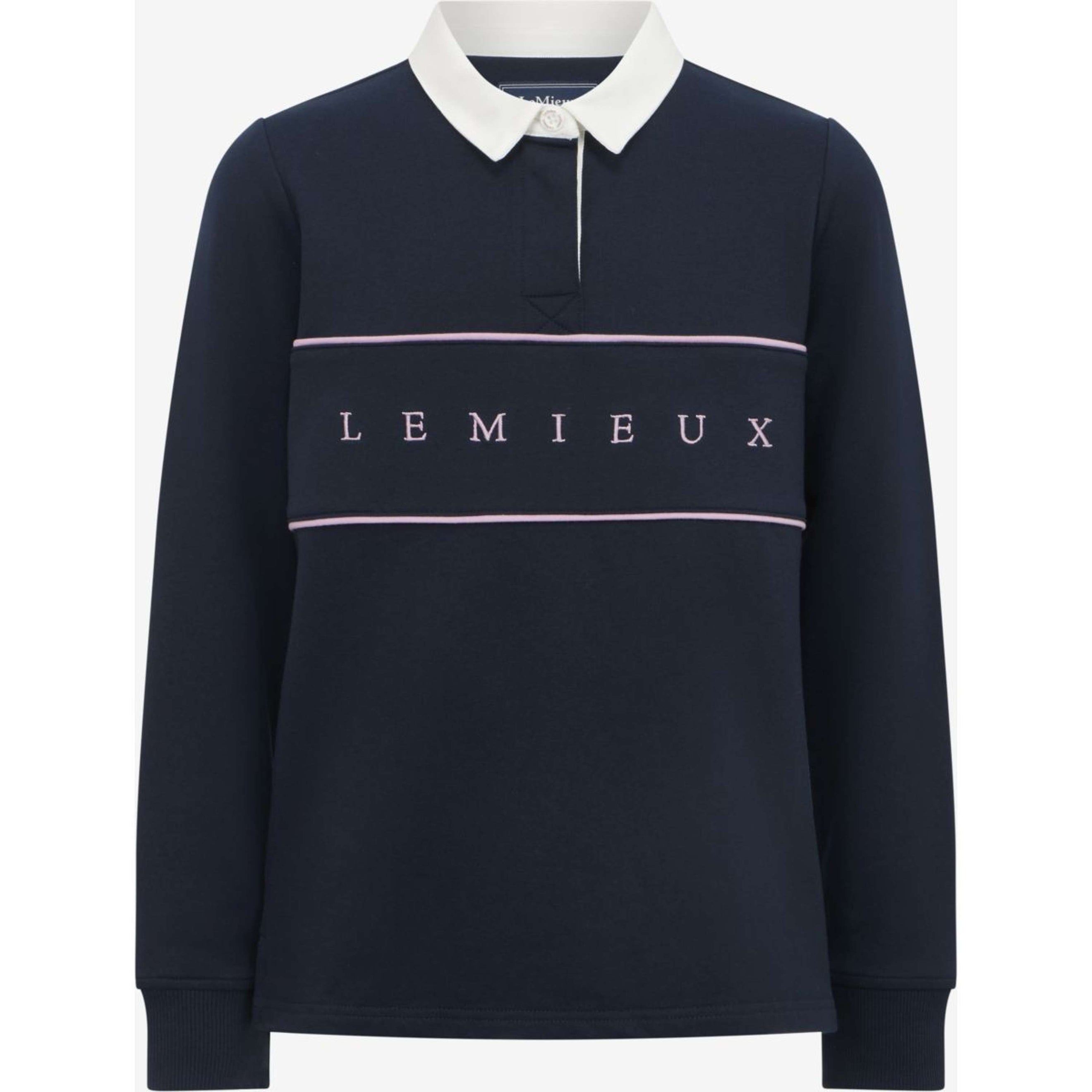 LeMieux Rugbyshirt Young Rider Riley Navy LeMieux Rugbyshirt Young Rider Riley Navy