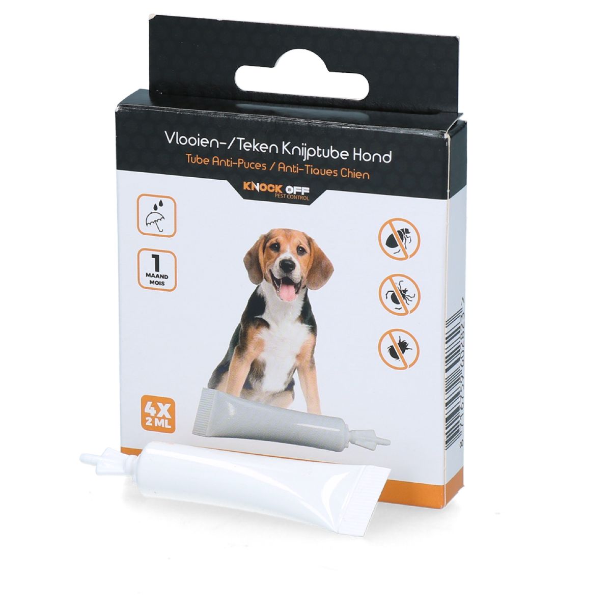 Knock Off Floh- und Zeckenpipette 5-10kg Hund