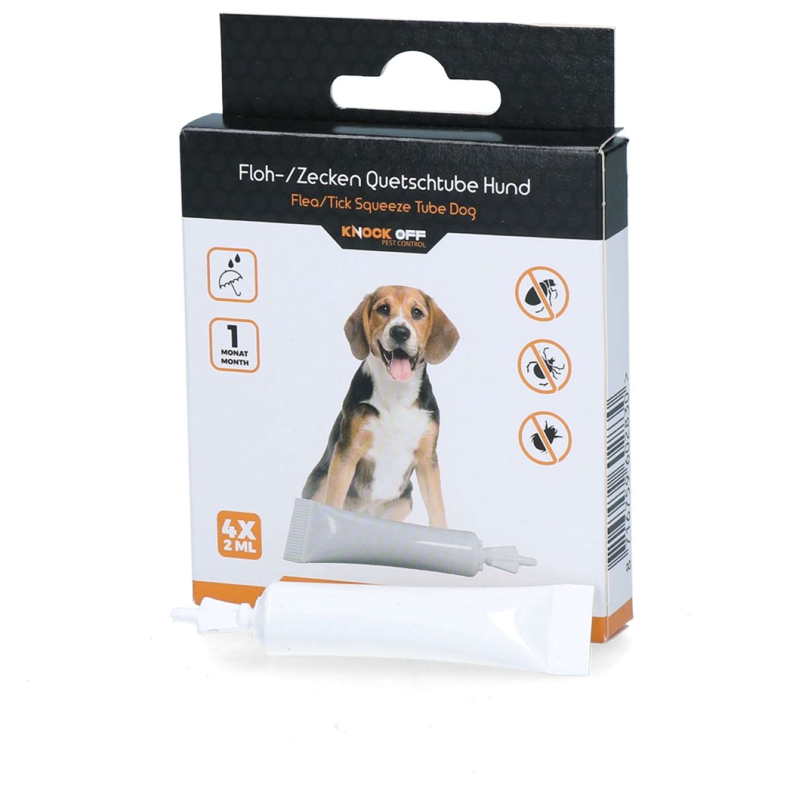 Knock Off Floh- und Zeckenpipette 5-10kg Hund Knock Off Floh- und Zeckenpipette 5-10kg Hund