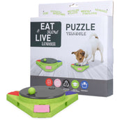 Eat Slow Live Longer Denkspielzeug Puzzle Triangle