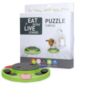 Eat Slow Live Longer Denkspielzeug Puzzle Circle