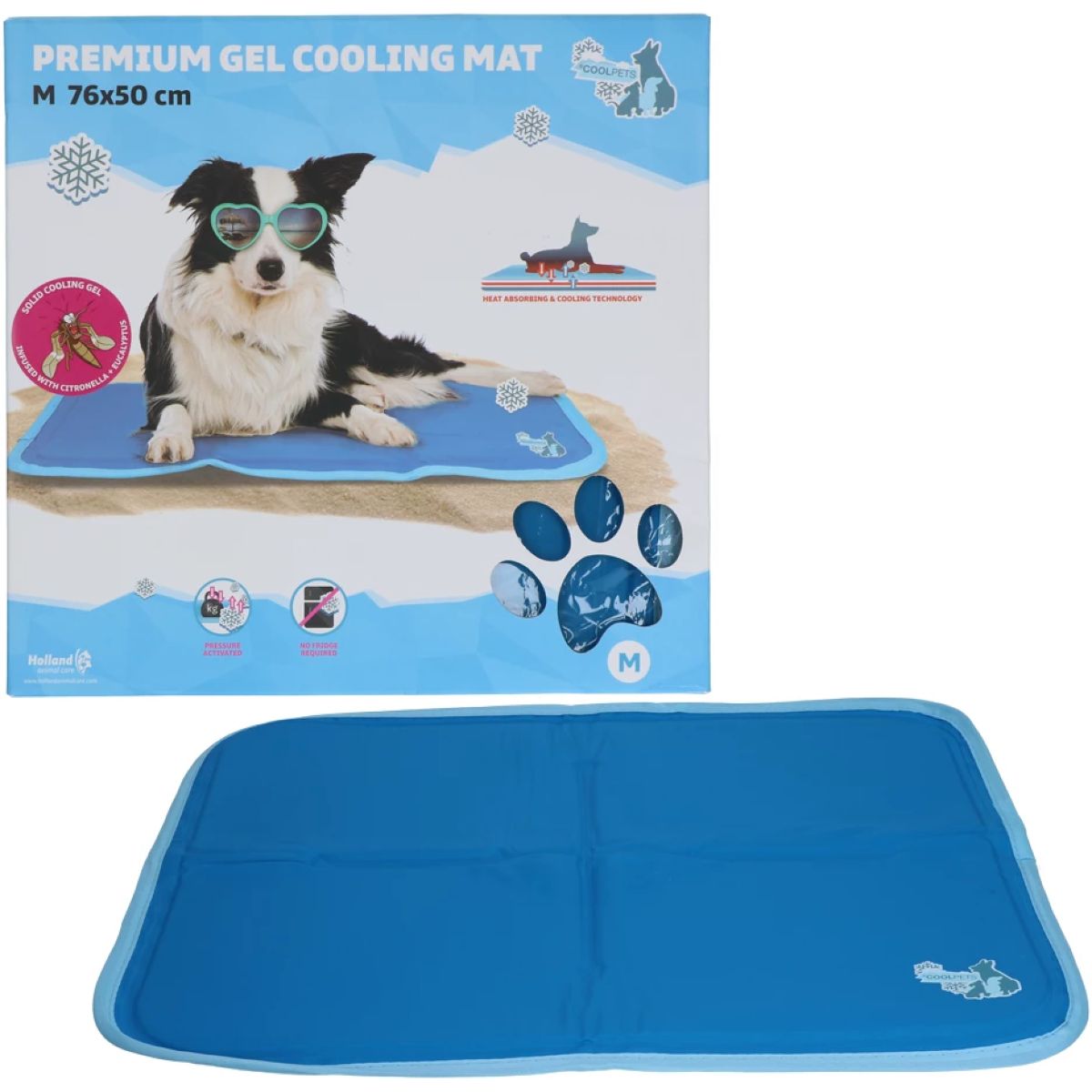 Coolpets Kühlmatte Premium Solid Gel