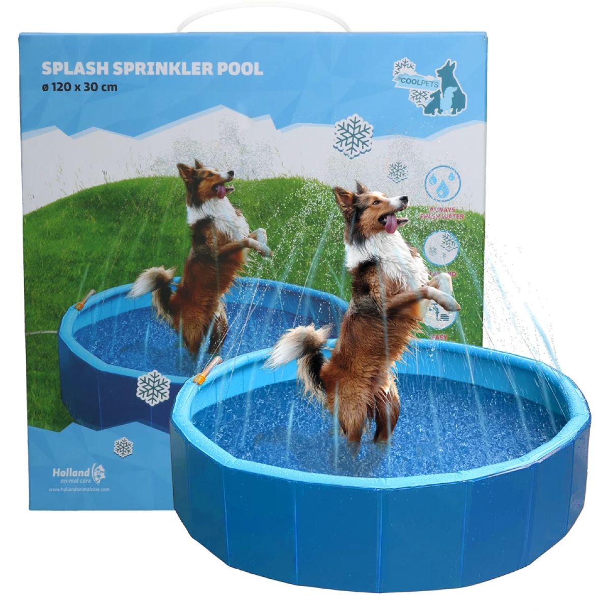 Coolpets Schwimmbad Splash Sprinkler