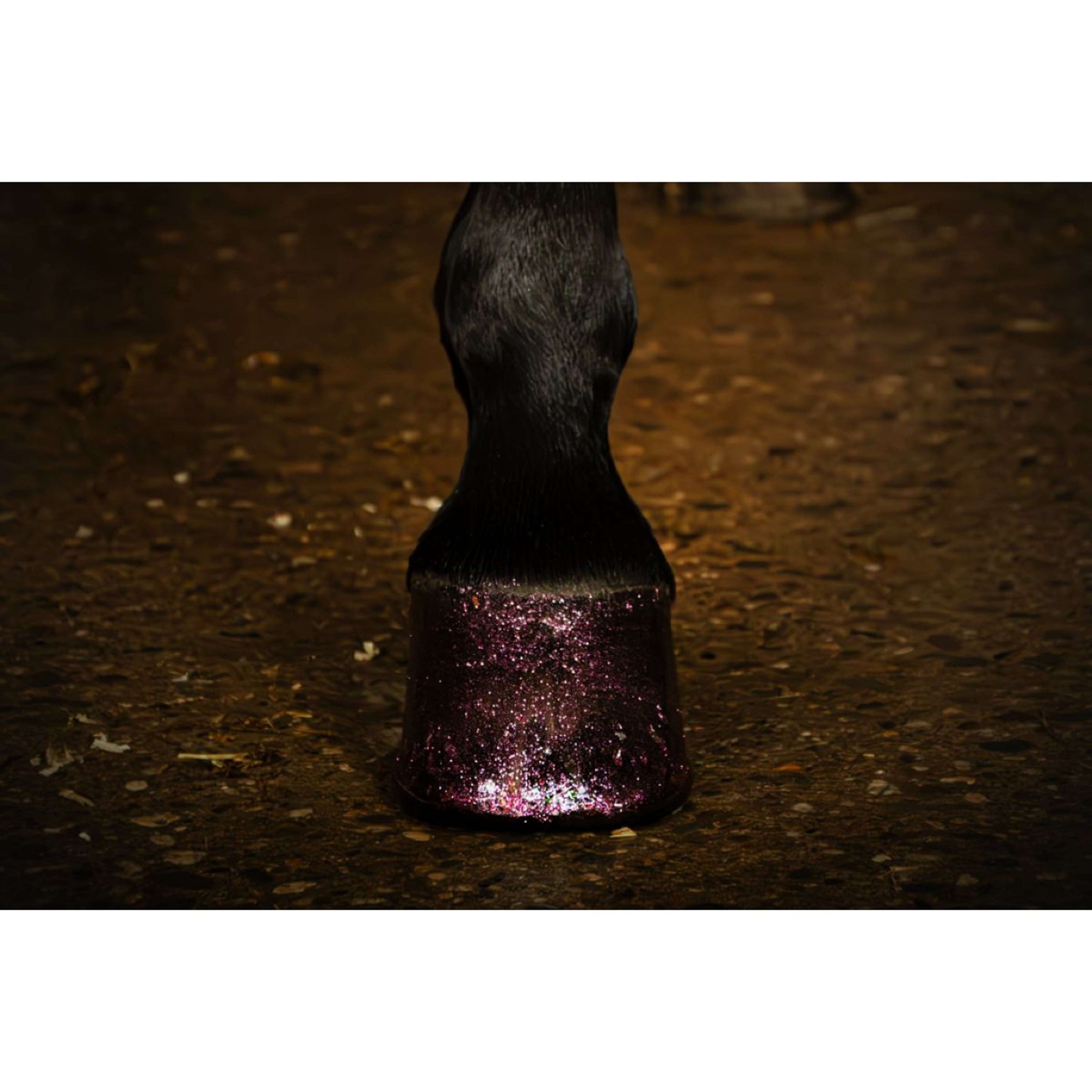 Excellent Huflack Hi Gloss Glitter Rosa Excellent Huflack Hi Gloss Glitter Rosa