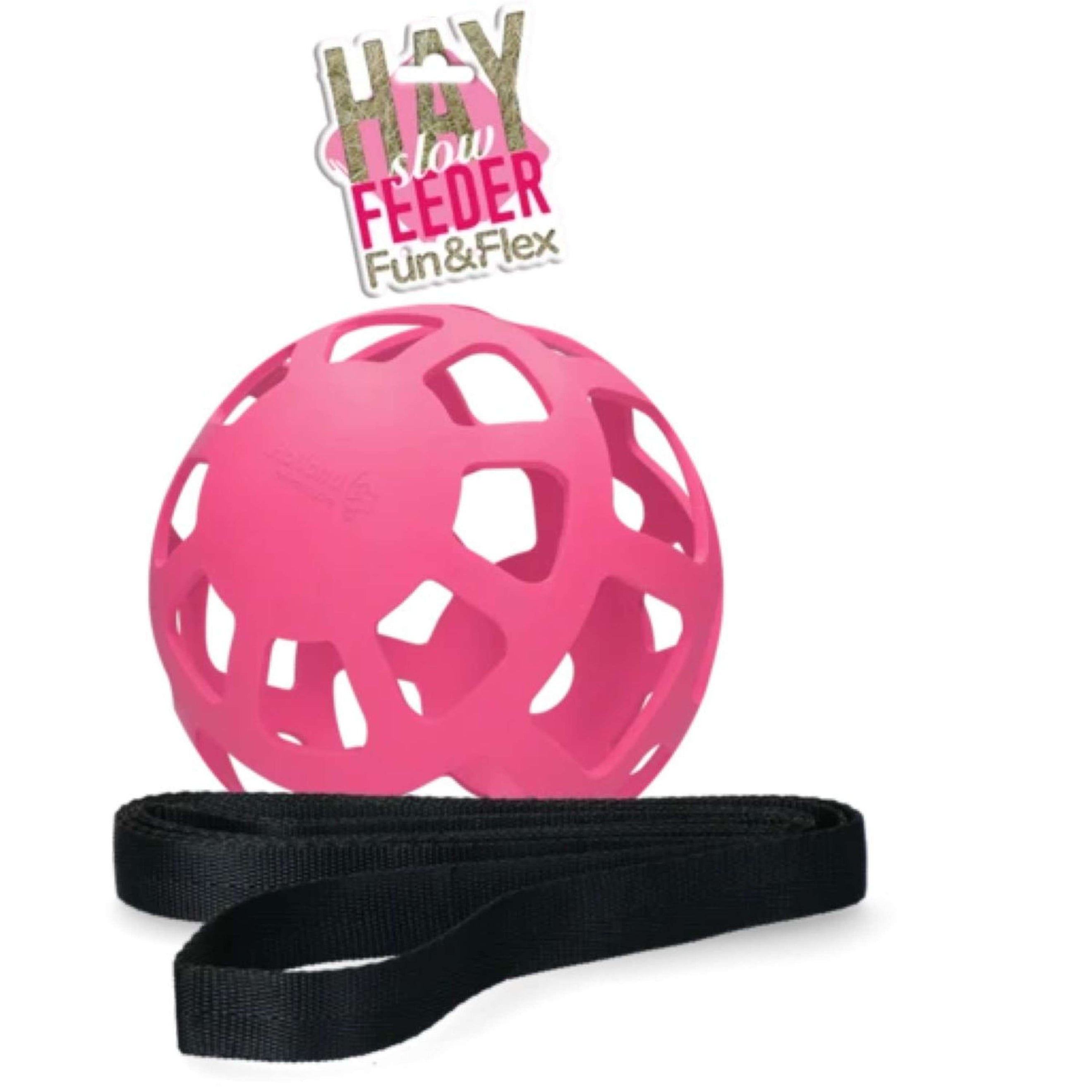 Excellent Hay Slowfeeder Fun and Flex Rosa Excellent Hay Slowfeeder Fun and Flex Rosa