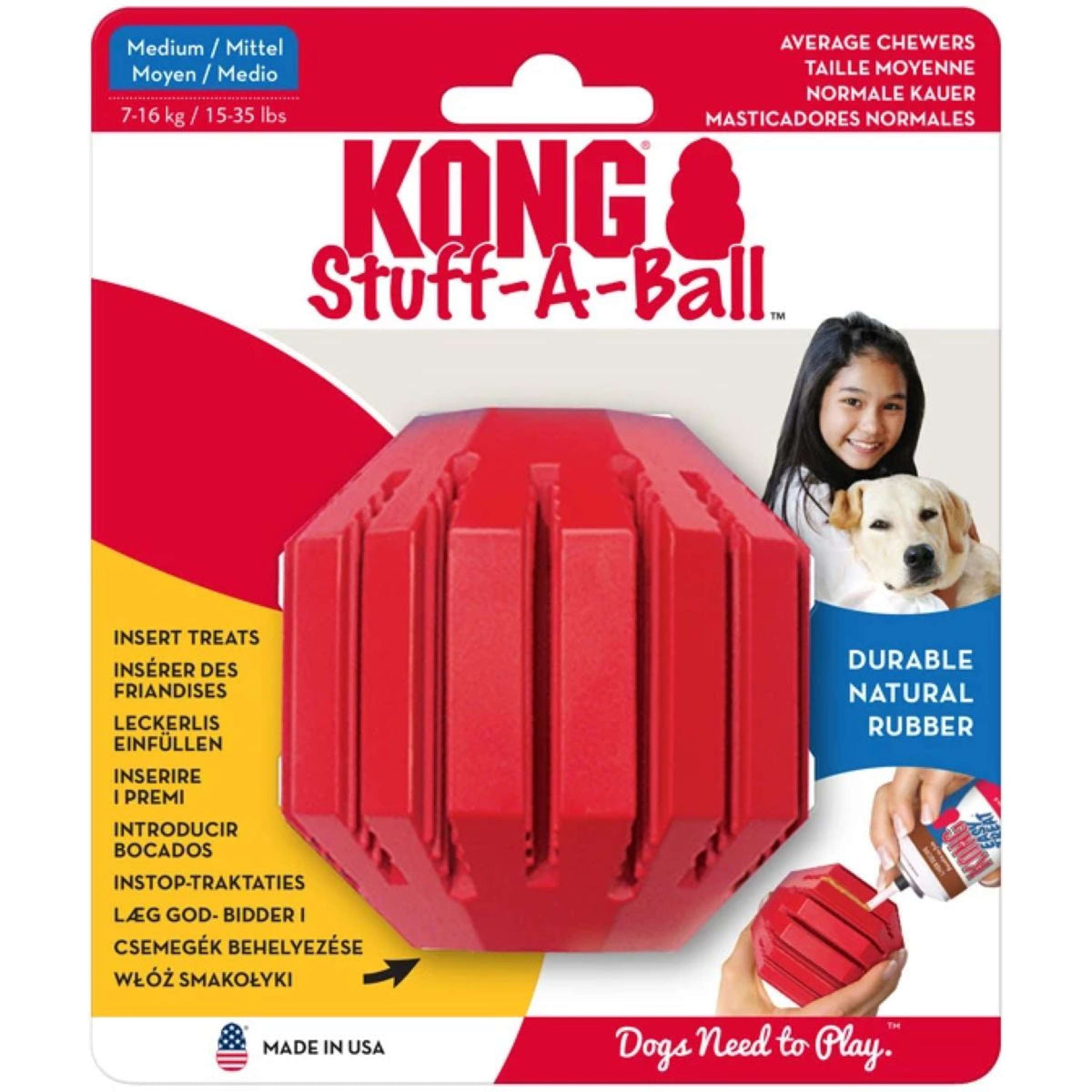 KONG Ball Stuff-A-Ball