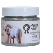 Paardenpraat Huflack Glitter Silber