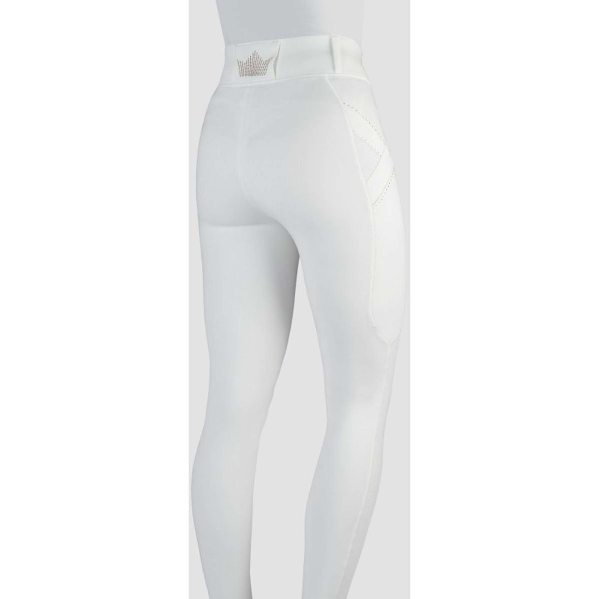 HORKA Reitleggings Momentum Weiß/Rosagold