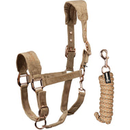 HORKA Halfterset Velvet Mokka