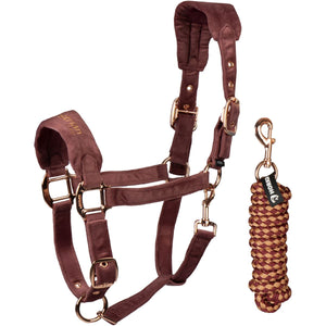 HORKA Halfterset Velvet Deep Ruby