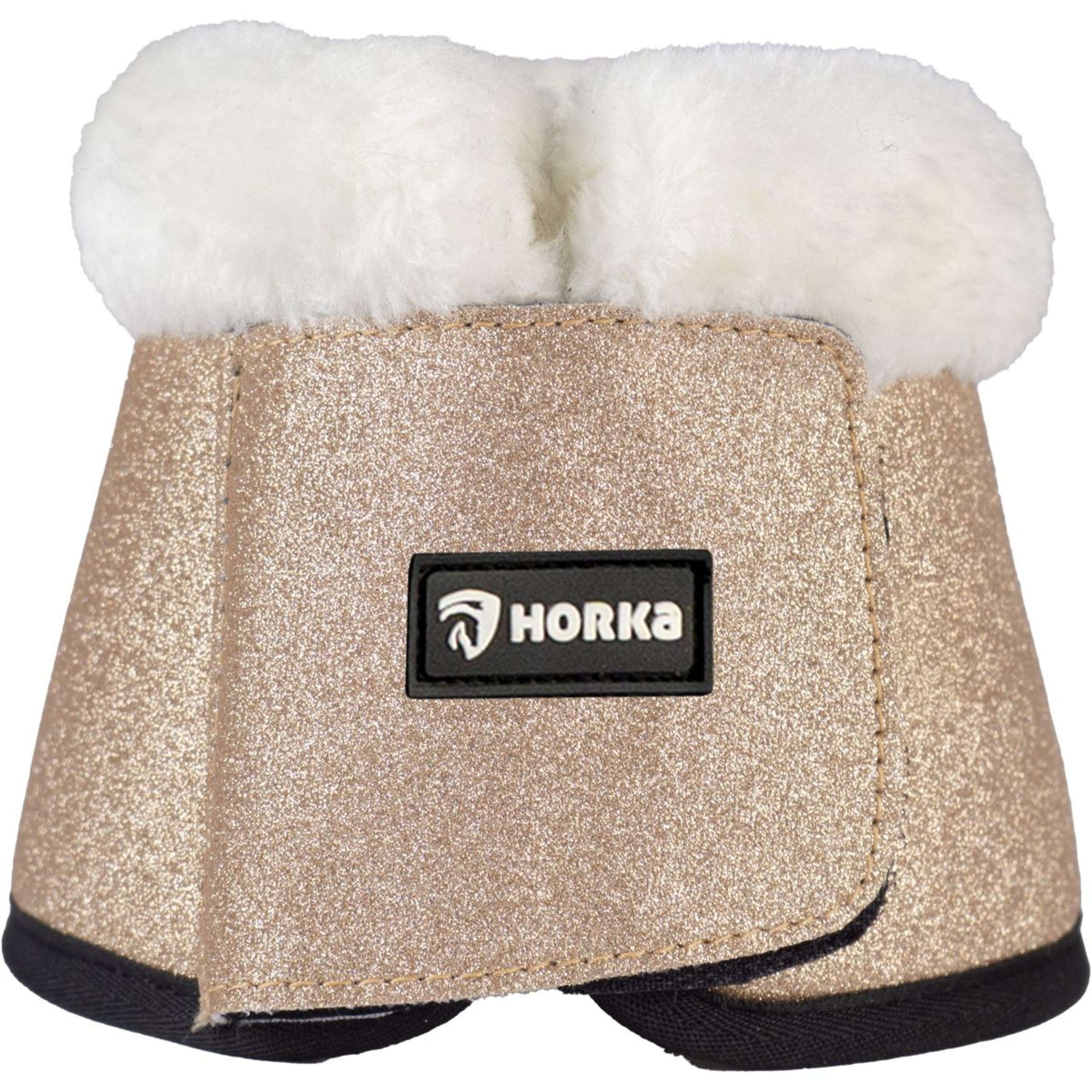 HORKA Hufglocken Glitter Roségold