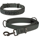 EQPRO Halsband und Leine Softshell Shadow Steel
