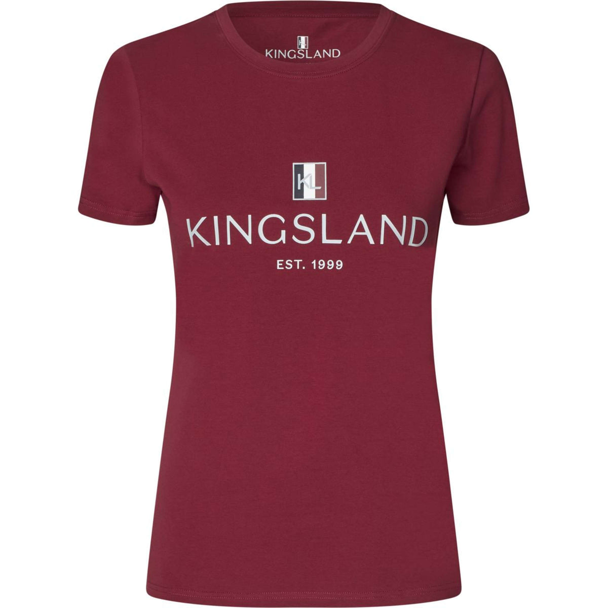 Kingsland T-Shirt Classic Burgunderrot