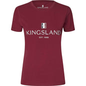 Kingsland T-Shirt Classic Burgunderrot