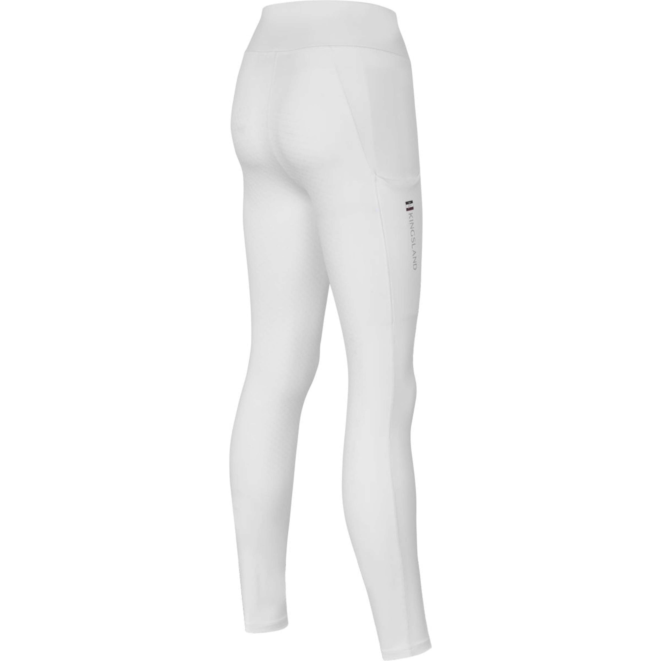 Kingsland Reitleggings Classic Full Grip Weiß Kingsland Reitleggings Classic Full Grip Weiß