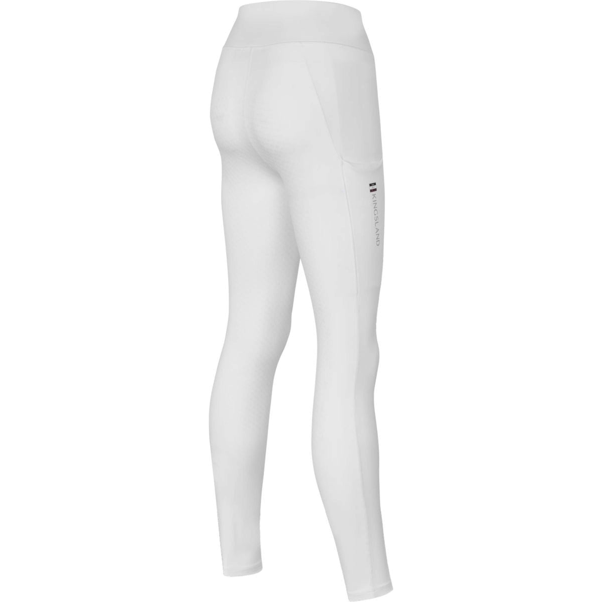 Kingsland Reitleggings Classic Full Grip Weiß