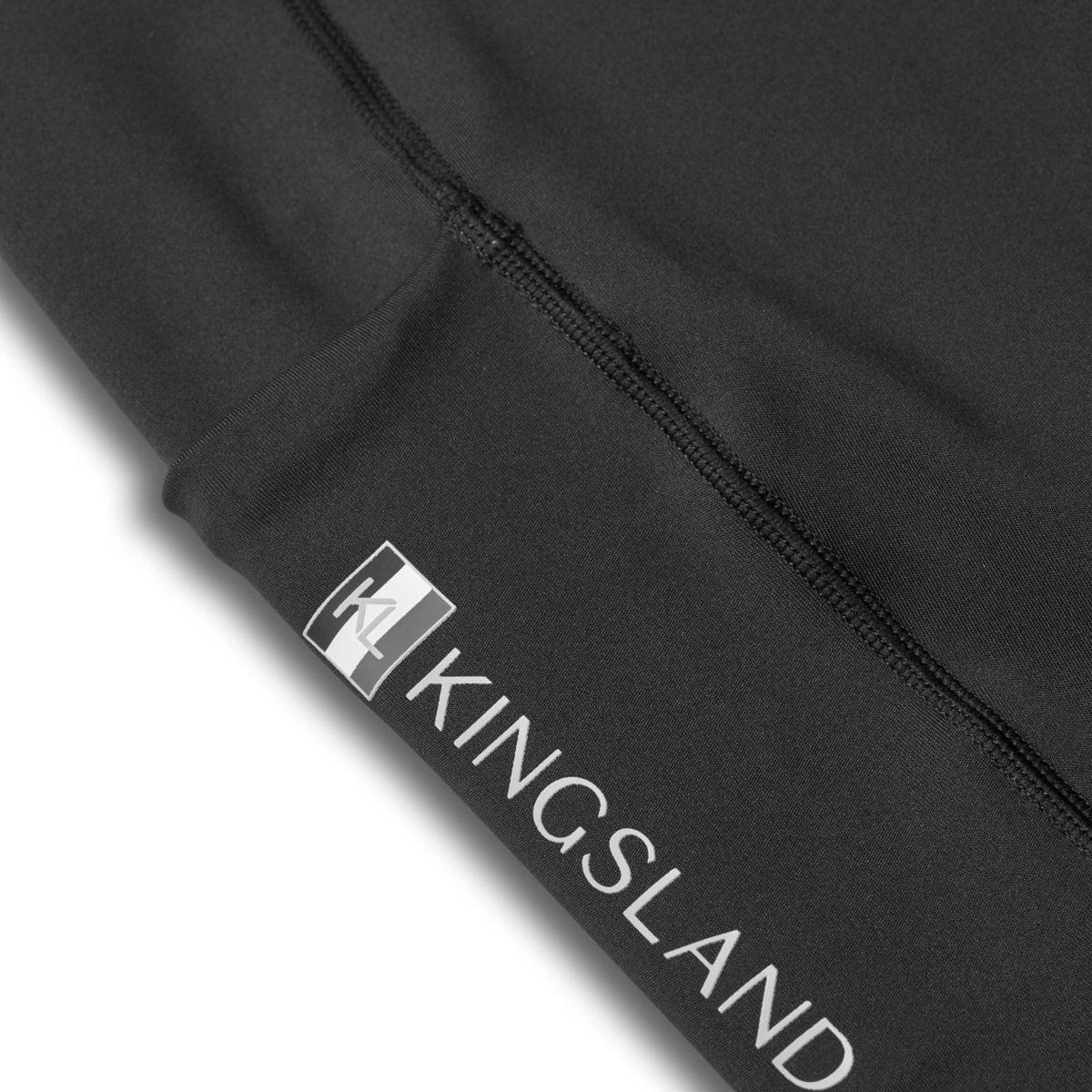 Kingsland Reitleggings Classic Full Grip Schwarz