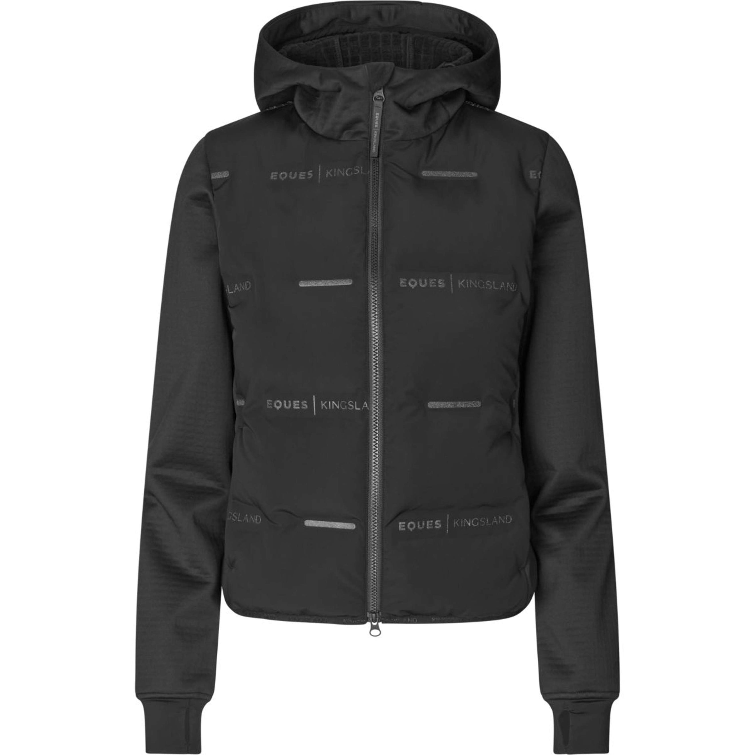 Kingsland X Eques Jacke Sara Schwarz Kingsland X Eques Jacke Sara Schwarz