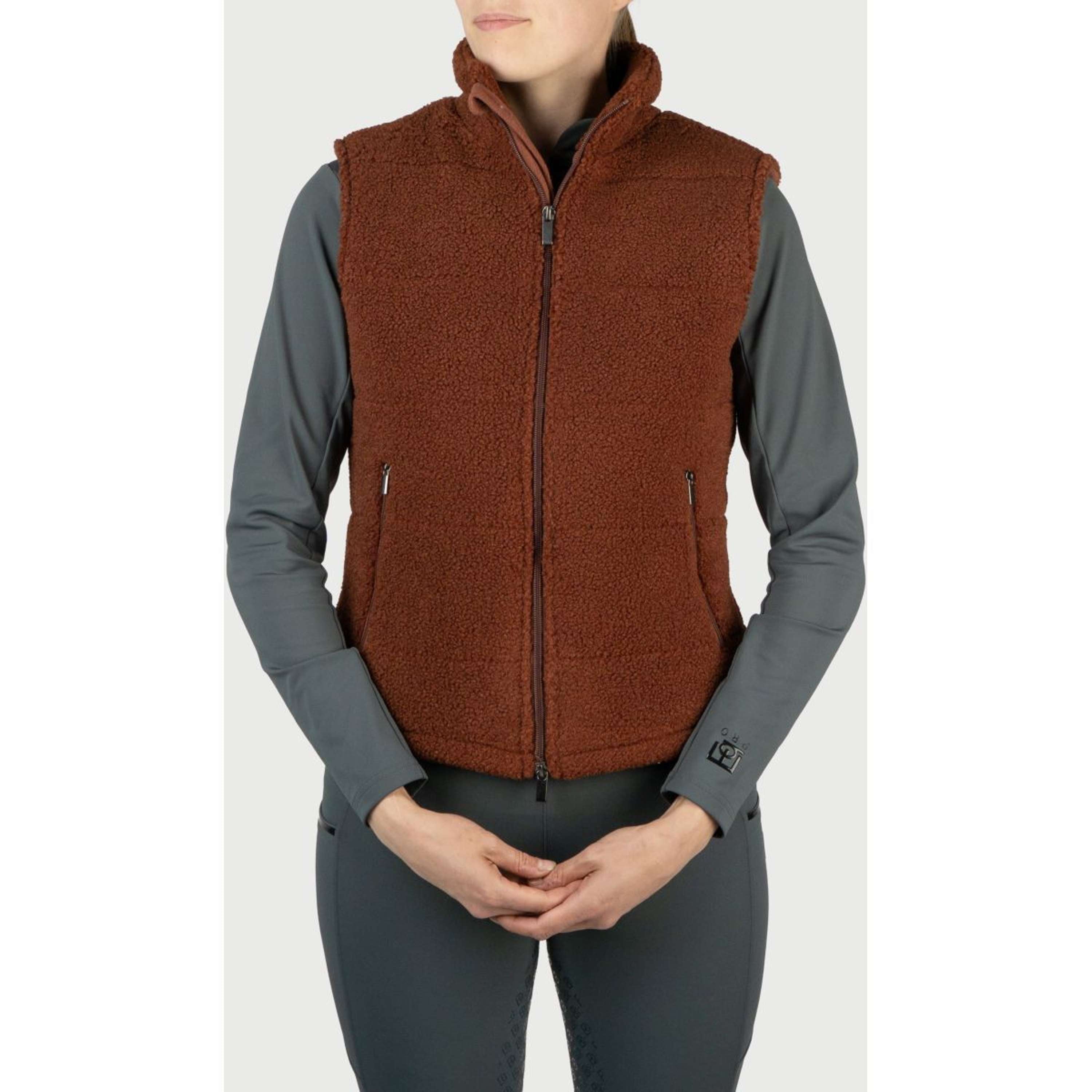 EQPRO Weste Charlotte Burnt Umber