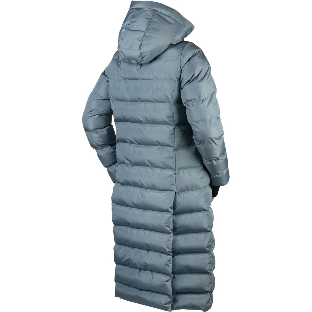 EQPRO Langer Steppmantel Eloise Blue Mist