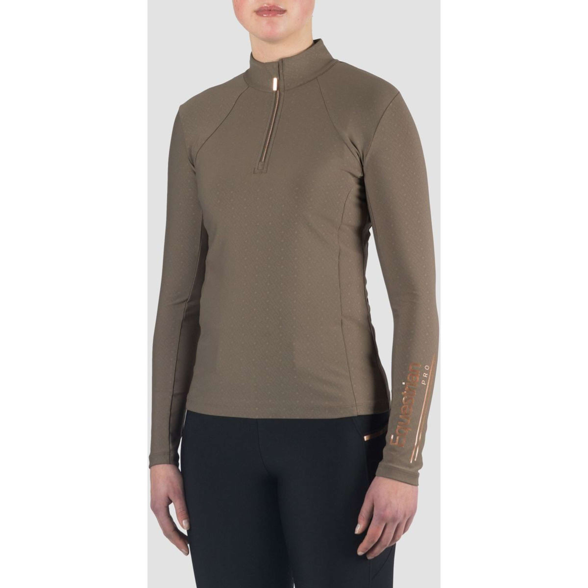 HORKA Trainingsshirt Luxury Kaffee