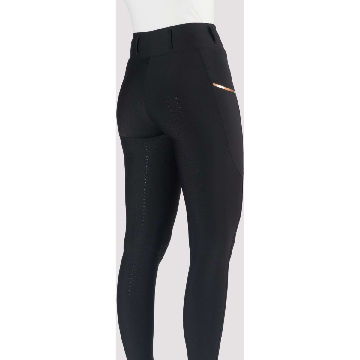 HORKA Reitleggings Perfection Schwarz/Rosa