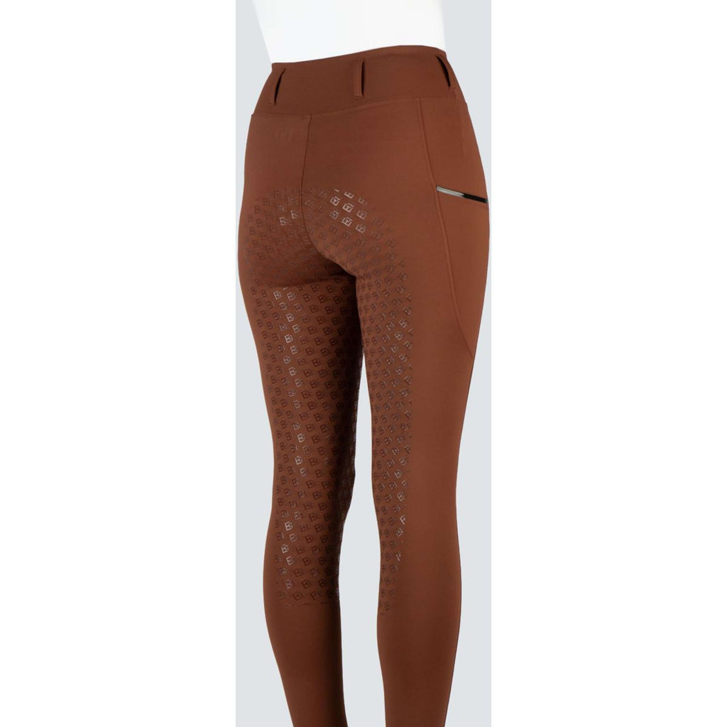 EQPRO Reitleggings Mindy Full Grip Burnt Umber