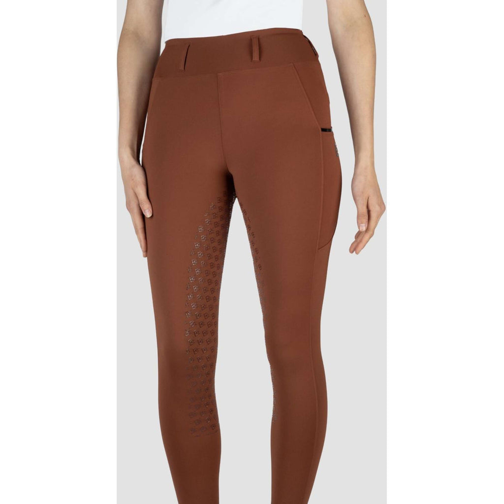 EQPRO Reitleggings Mindy Full Grip Burnt Umber