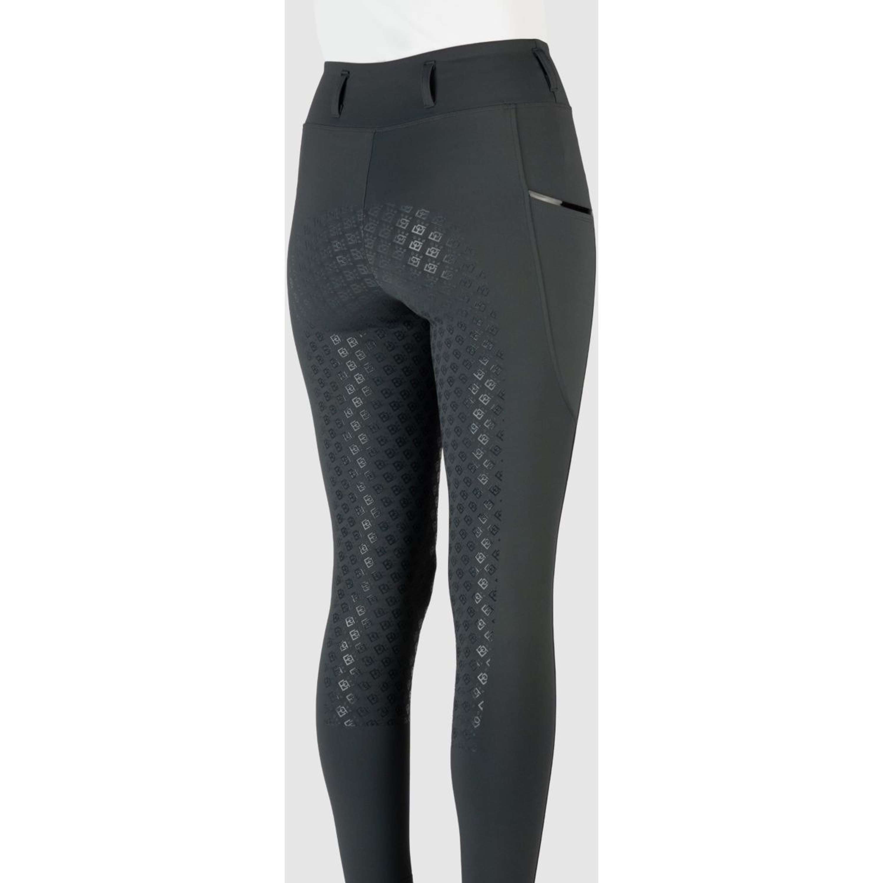 EQPRO Reitleggings Mindy Full Grip Shadow Steel