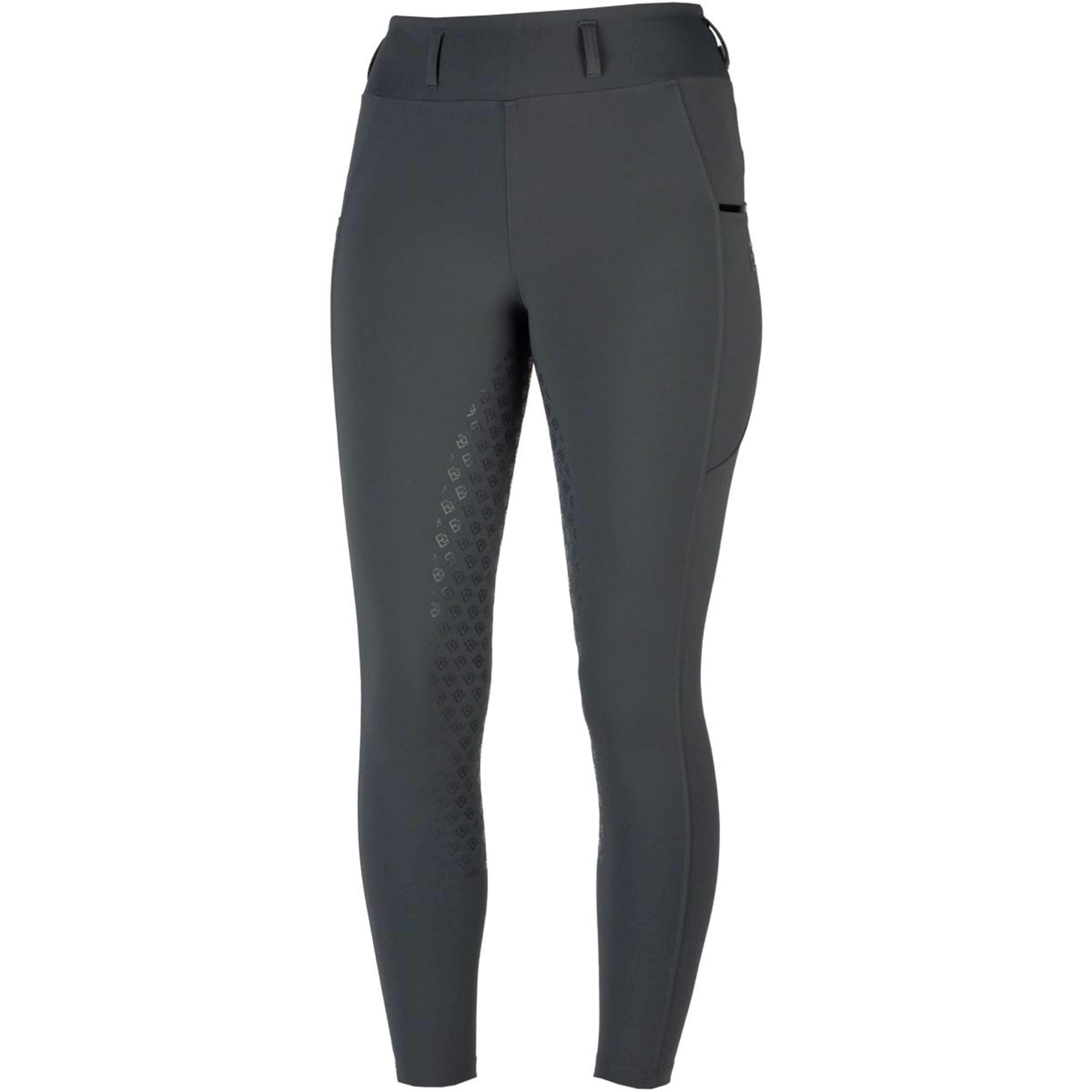 EQPRO Reitleggings Mindy Full Grip Shadow Steel