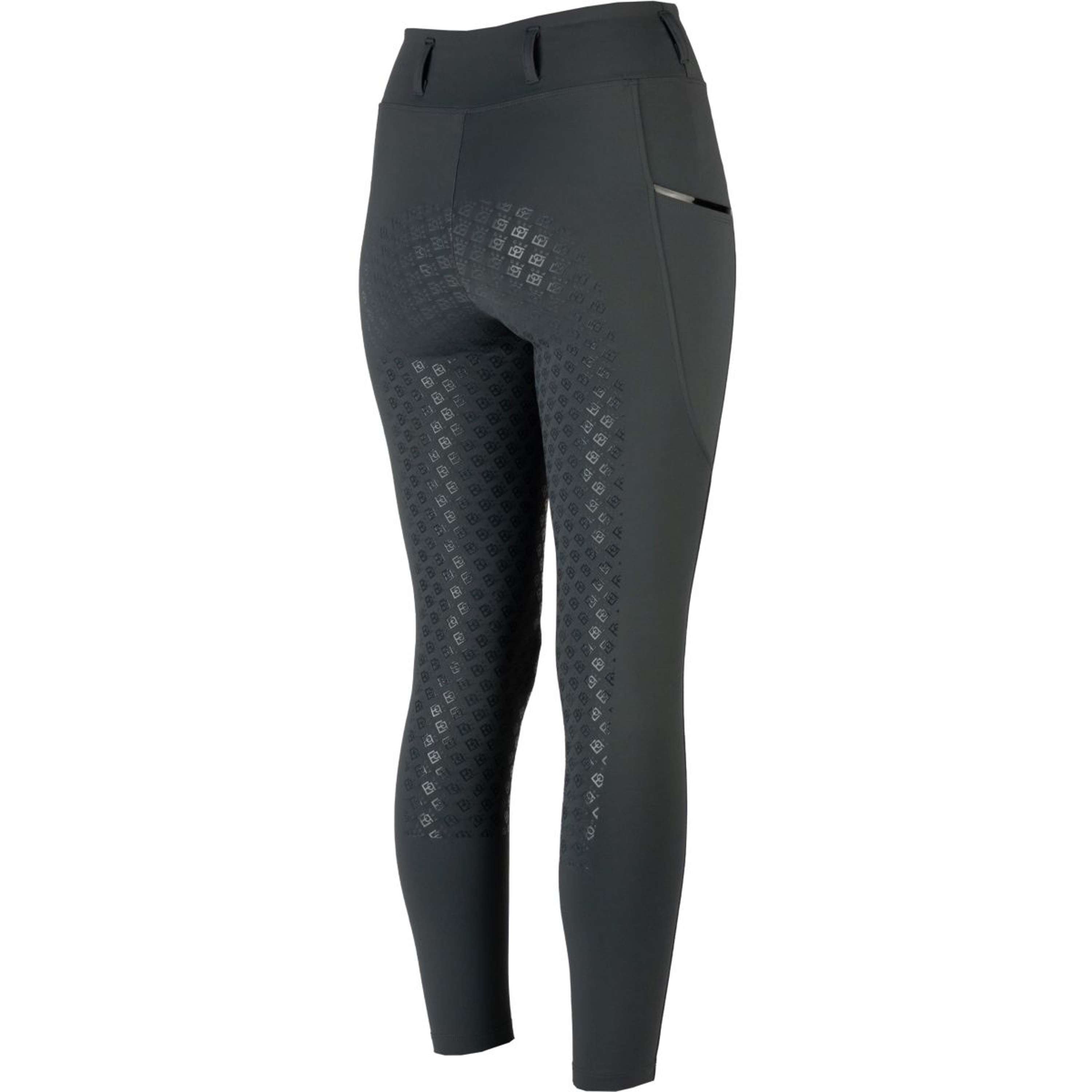 EQPRO Reitleggings Mindy Full Grip Shadow Steel