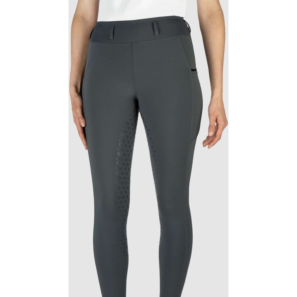 EQPRO Reitleggings Mindy Full Grip Shadow Steel