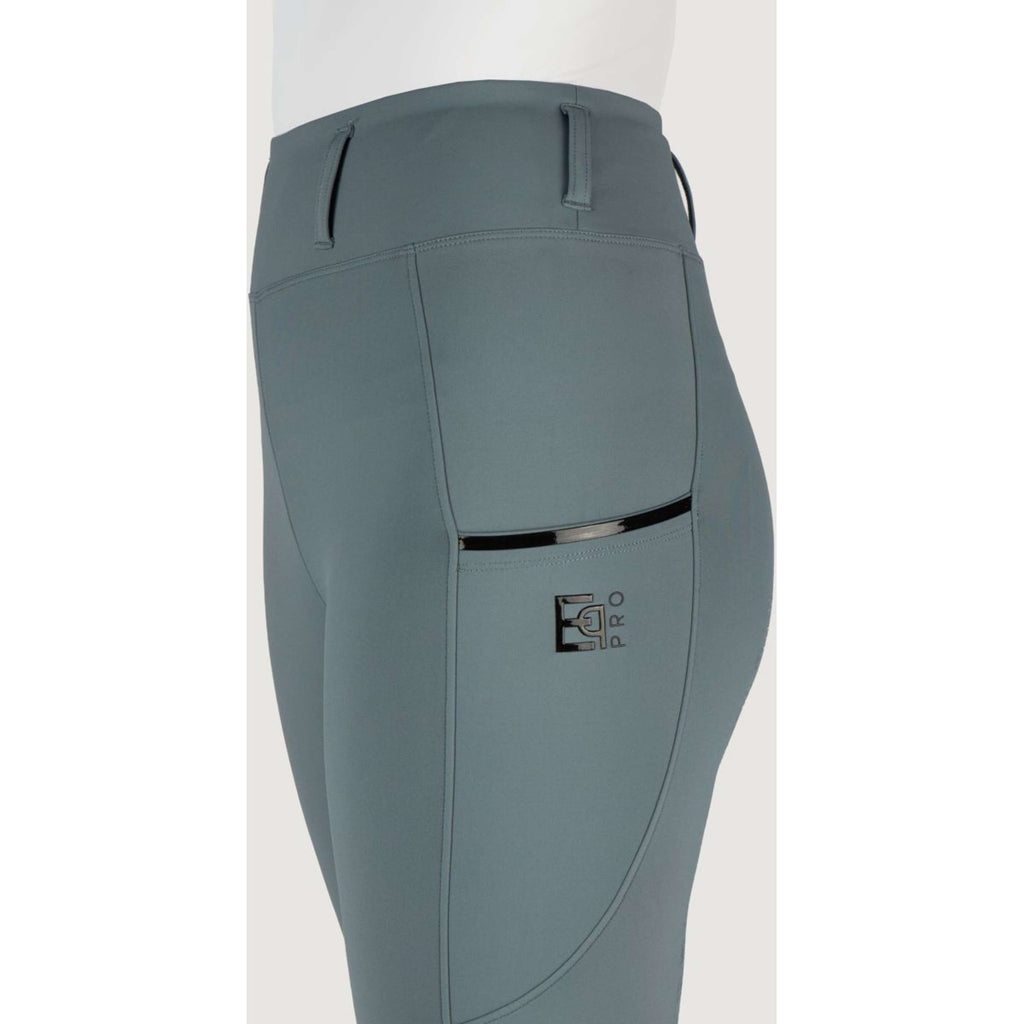 EQPRO Reitleggings Mindy Full Grip Blue Mist