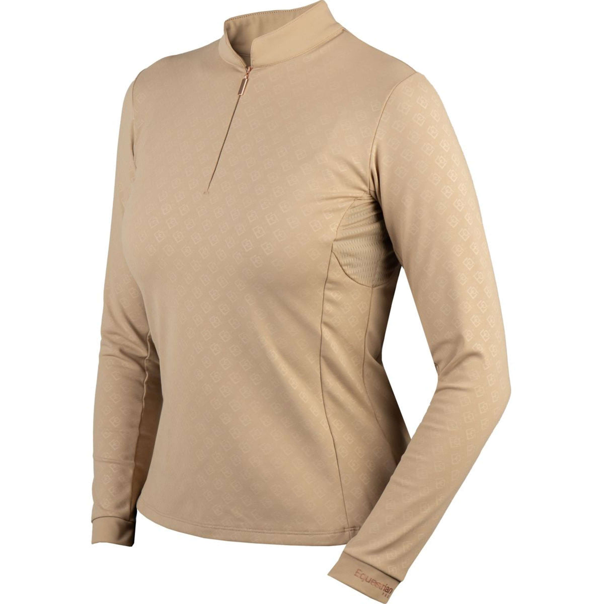 HORKA Shirt Emily Lange Ärmel Mokka