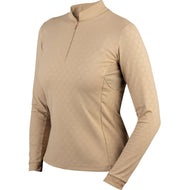 HORKA Shirt Emily Lange Ärmel Mokka