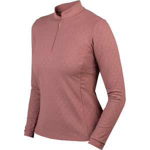 HORKA Shirt Emily Lange Ärmel Deep Ruby