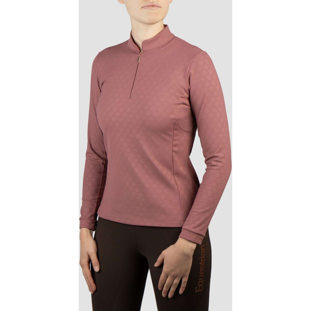 HORKA Shirt Emily Lange Ärmel Deep Ruby