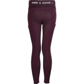 Red Horse Reitleggings Yuki Violett