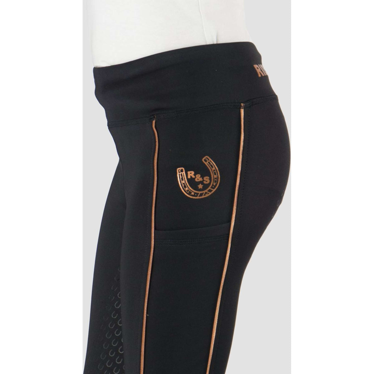 HORKA Reitleggings Yuki Schwarz/Rosa