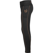 HORKA Reitleggings Yuki Schwarz/Rosa