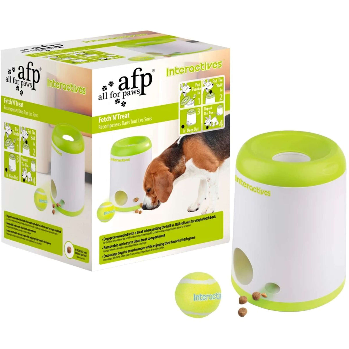 All for Paws Interactive Fetch 'N Treat 2nd Generation Interactiv