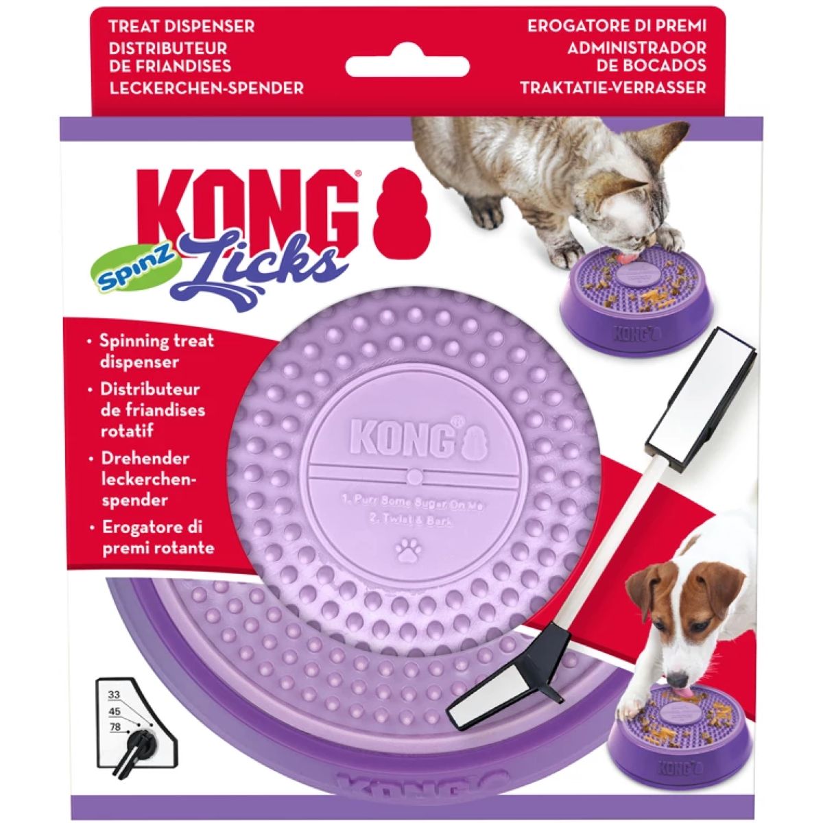 KONG Leckmatte Spinz